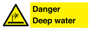 Danger Deep water